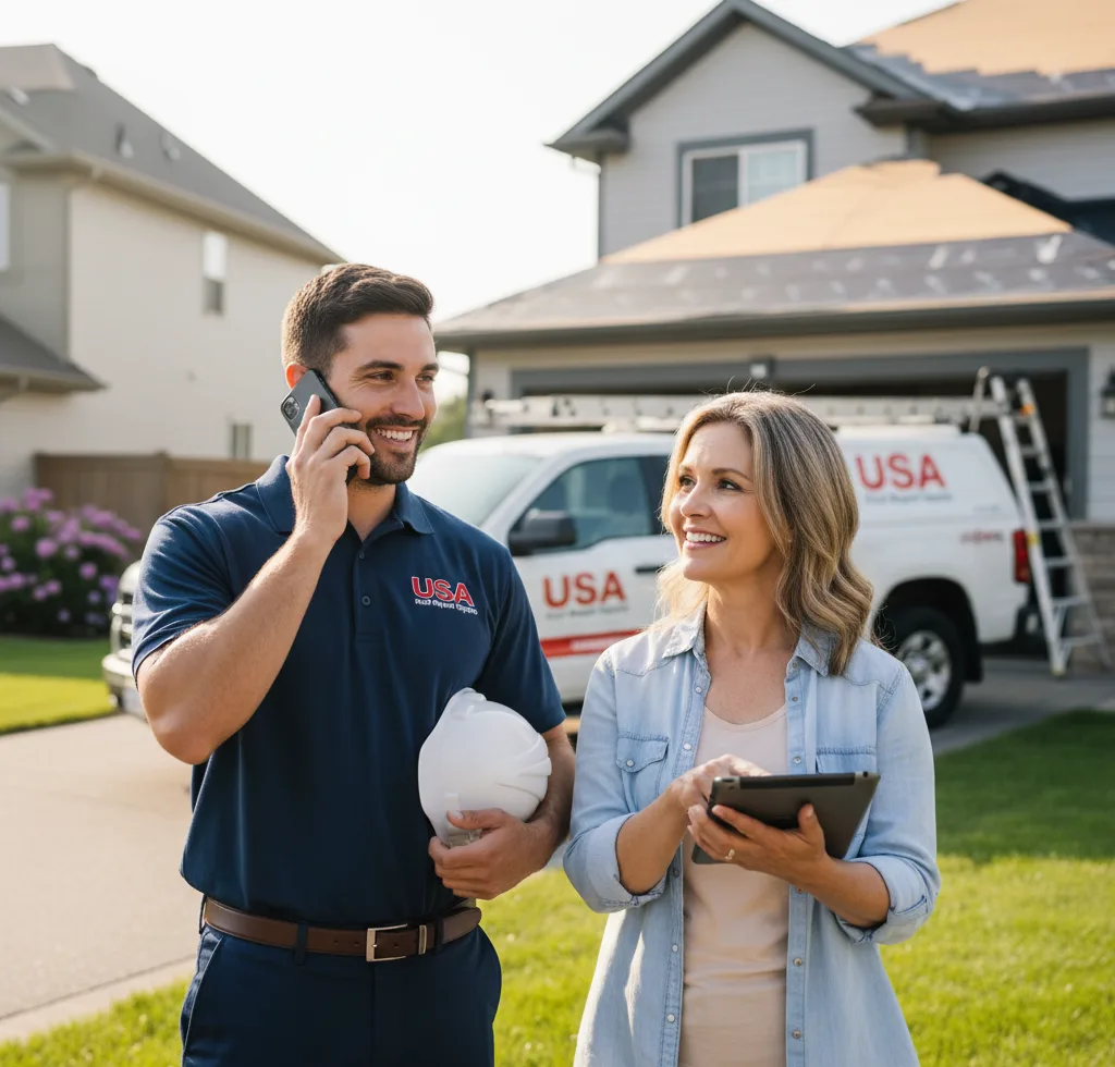 USA Roof Repair Experts customer support in Little Compton